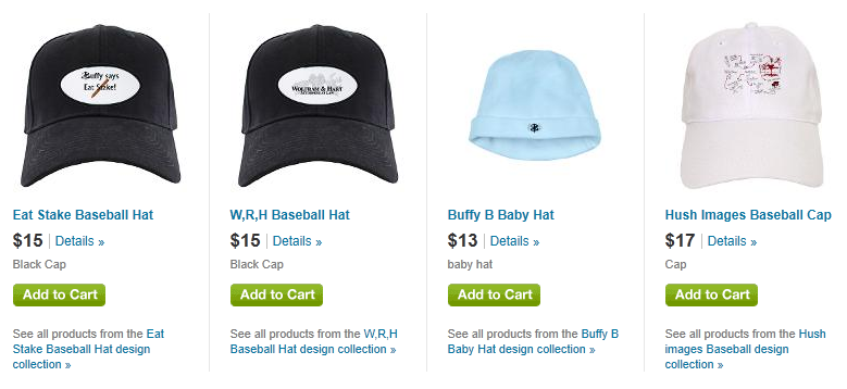 buffy caps hats