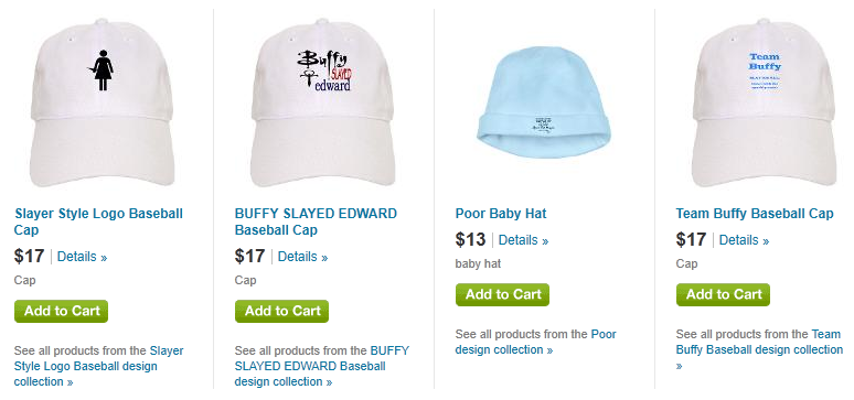 buffy caps hats